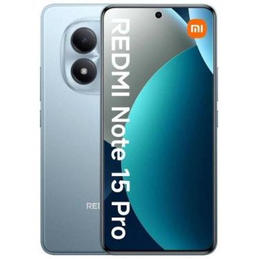 Imagem de Redmi Note 15 Pro 4G 8GB RAM 256GB Azul Versão Global - Xiaomi, 256GB,
