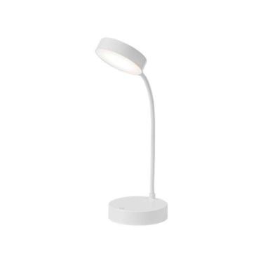 Imagem de Luminária De Mesa Led Taschibra Puck Recarregável 5v Branco 15020038-0
