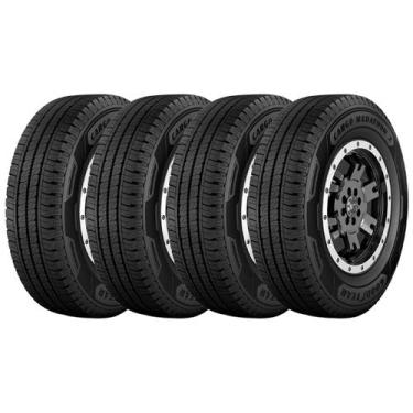 Imagem de Kit 4 Pneus Goodyear 185 R14C 102/100R Cargo Marathon 2
