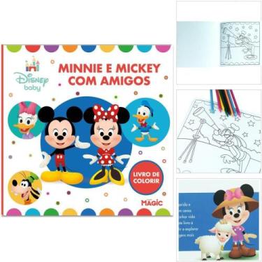 Imagem de Livro de Colorir COMFY Mickey e Amigos - Magic KIDS