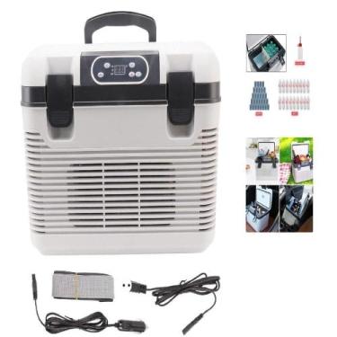 Imagem de Geladeira Portátil 19L Mini Cooler 12V ou 220V Frigobar Multiuso para 