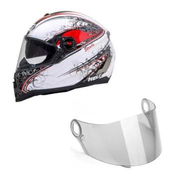 Imagem de Viseira Capacete Helt Strada Cristal 2.2mm Polivisor