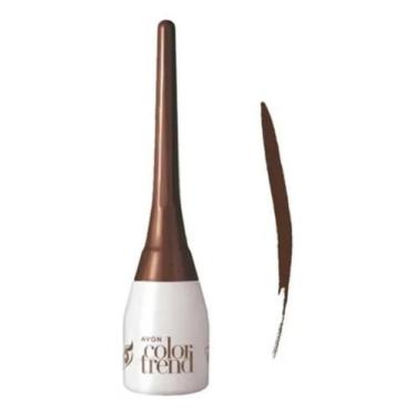 Imagem de Delineador liquido para olhos avon color trend marrom