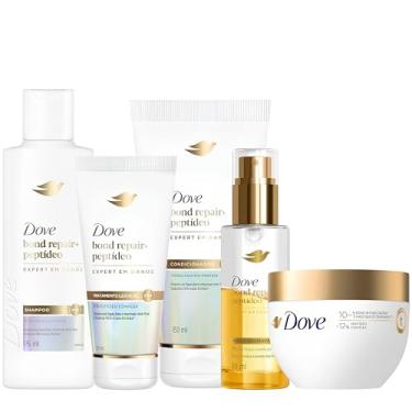 Imagem de Dove Kit Bond Repair Shampoo 175ml + Condicionador 150ml + Leave-in 50ml + Máscara 250g...