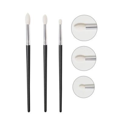 Imagem de Kit 3 pincéis  para maquiagem - Miracle, Preto