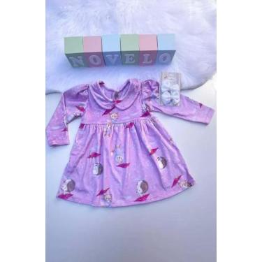 Imagem de Vestido Bebê Menina Plush Alenice