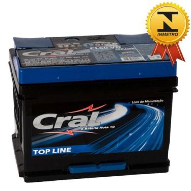 Imagem de Bateria Automotiva Selada Cral Top Line 60A Polo Positivo Direito