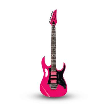 Imagem de Guitarra ibanez jem jrsp pk-rosa steve vai, Rosa