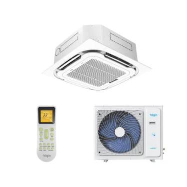 Imagem de Ar Condicionado 18000 BTUs Inverter Elgin Plus Split Cassete 4 Vias Qu