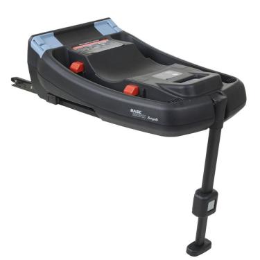 Imagem de Base Isofix para Bebê Conforto Até 13kg com Pé Ajustável Instalação no Carro Preto Burigotto
