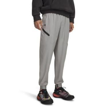Imagem de Calça Jogger de Treino Under Armour Unstoppable, Cinza, G
