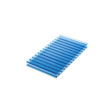 Imagem de Chapa De Policarbonato Alveolar Azul 6mm - 2,10m X 6,00m - Polygal
