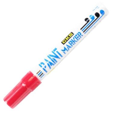Imagem de Marcador permanente Paint Marker CKS, Vermelho