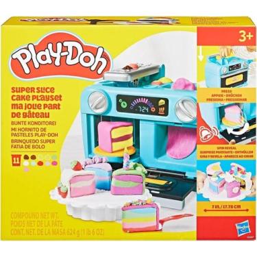 Imagem de Massinha Play Doh Conjunto Super Fatia De Bolo Hasbro G0497