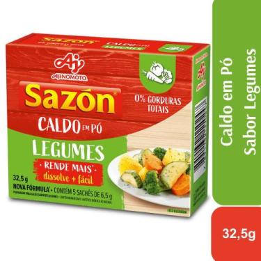 Imagem de Caldo em pó sazón sabor legumes 32,5g
