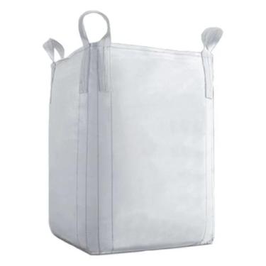 Imagem de Big Bag C1 80x80x80 190g Boca aberta/ fundo fechado p/ensacar entulho 