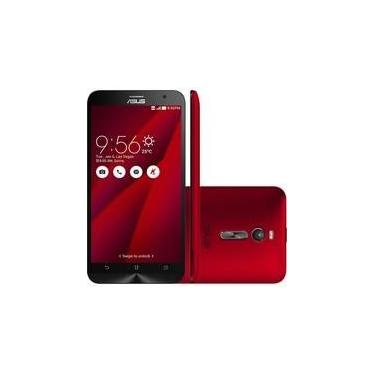 Imagem de Smartphone Asus Zenfone 2, 16GB, 13MP, Tela 5.5´, Vermelho - ZE551ML-6C542WW