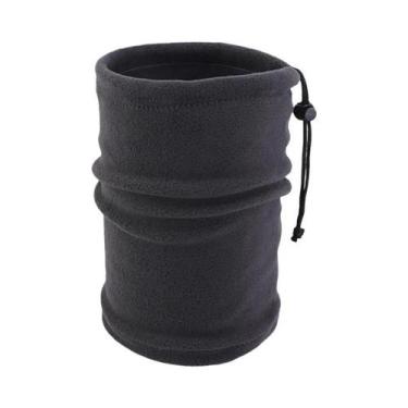 Imagem de Cachecol De Inverno Infantil Em Fleece Polar Com Cordão Ajustável, Más
