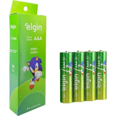 Imagem de Pilha Elgin Alcalina Aaa Palito Caixa Com 24 Pecas - 82348