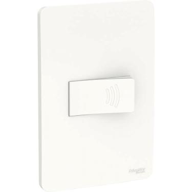 Imagem de Conjunto Placa Horizontal 2x4 com Campainha Cigarra Orion 110V Branco Schneider Electric