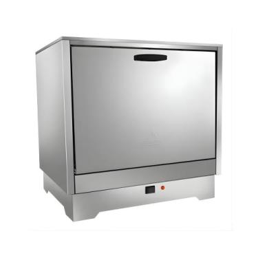 Imagem de Estufa Aquecedor de Alimentos Elétrica 36 Marmitas Inox Metalmaq Volta