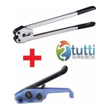 Imagem de Kit Esticador (tensionador) + Selador  De Arquear Pet 19 Mm - Tutti Su