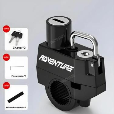 Imagem de Conjunto De Trava Universal Para Capacete De Motocicleta, Trava Antifu