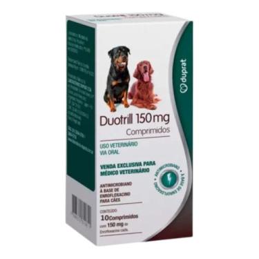 Imagem de Duotrill 150mg Blister Com 10 Comprimidos Para Cães Duprat