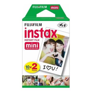 Imagem de Filme Instantâneo Instax Com 20 Poses Fujifilm Filmemini20 C - Congrat