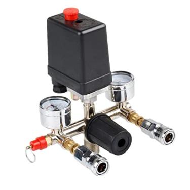 Imagem de VÁLVULA de INTERRUPTOR de CONTROLE de PRESSÃO DO COMPRESSOR de AR Regulador Do Coletor 90-120PSI
