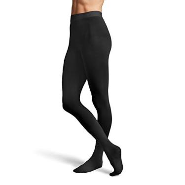 Imagem de Meia-calça feminina com pé contoursoft da Bloch, Preto, Child-Small