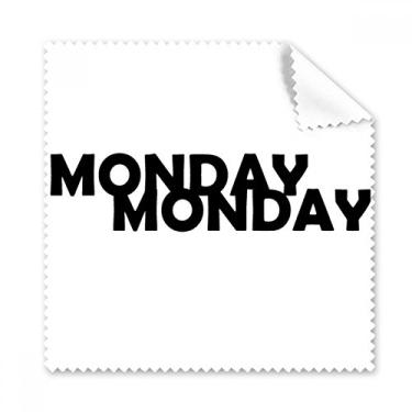 Imagem de Óculos de limpeza com tela de telefone com personagens elegantes Monday 5 peças