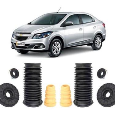 Imagem de 2 Kit Coxim Batente Dianteiro Gm Prisma 2013 2014 2015 2016