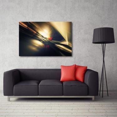 Imagem de Quadro Abstrato decorativo B Escritório Sala Tela em Tecido