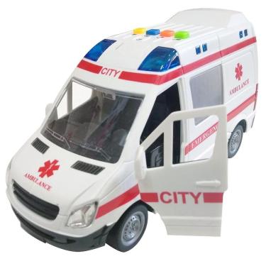 Imagem de Ambulancia com luz e som - Shiny Toys