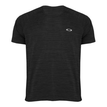 Imagem de Camiseta Oakley Sport Twisted Masculina - Preto G