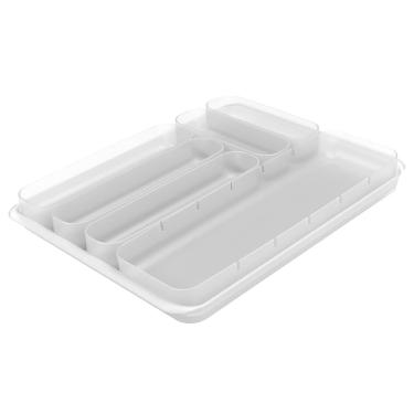 Imagem de Organizador de Gavetas Coza Perfect em Polipropileno Natural – 7 Peças