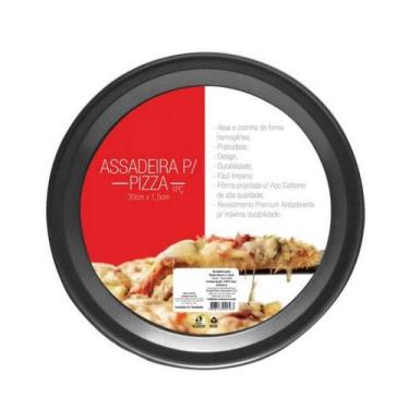 Imagem de Forma Antiaderente Para Pizza 30cm X 1,5cm Alt. - Balca