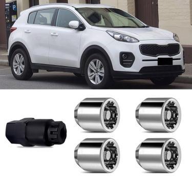 Imagem de Porca Antifurto Roubo Rodas Carros Kia