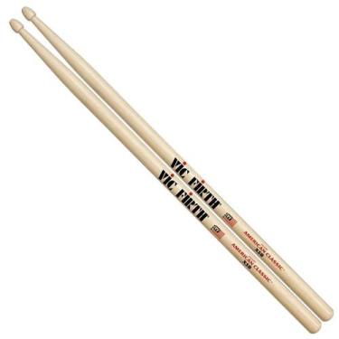 Imagem de Baqueta 5B Ponta De Madeira American Classic Extreme - Vic Firth