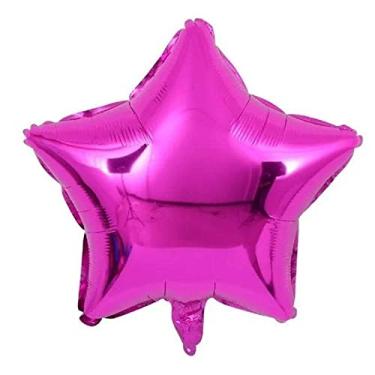 Imagem de Balão Estrela Metalizado 18´´ (Rosa Pink Metalico)