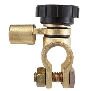 Imagem de GraceMe Interruptor de corte de desconexão mestre da bateria 6V 12V 24V negativo pós-marinho carro barco veículos Rv economia de bateria de inverno preto SOUS0003