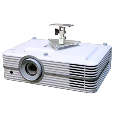 Imagem de PCMD, LLC. Suporte de teto para projetor compatível com Optoma UHD30 UHD380X UHD42 UHD50X UHD52ALV (extensão de 12,7 cm)