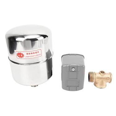Imagem de Interruptor de Controle de Pressão da Bomba ABS Substituição Automática do Interruptor de Pressão da Bomba de água 110-230V para Bombas de Jato de Jardim