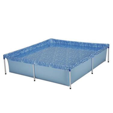 Imagem de Piscina Retangular 1500 Litros Estruturada 1003 Mor Azul