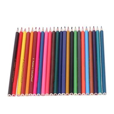 Imagem de Lápis de cor, 24 unid. Camada brilhante Camada leve Lápis de cor para pintar