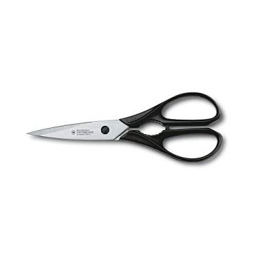 Imagem de Tesoura Inox P/Uso Domestico, Cabo Preto, Victorinox, 7.6363.3