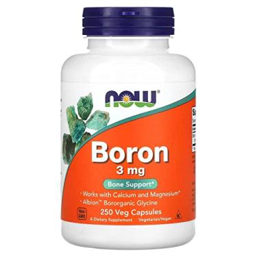 Imagem de Boron Now Foods, 3 mg, 250 cápsulas