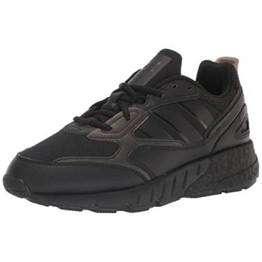 Imagem de adidas Originals Tênis masculino Zx 1k Boost 2.0, Núcleo preto/branco, 9