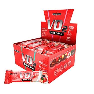 Imagem de Vo2 Whey Bar 24 Uni Morango, Integralmedica, 24Uni